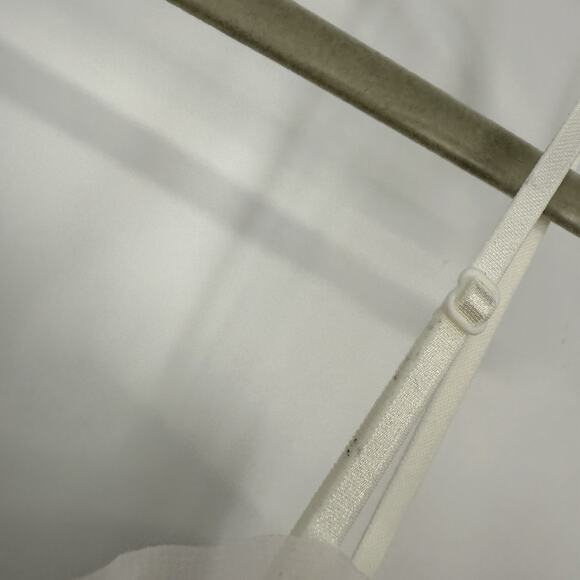 Commense Spaghetti Strap Tiered Maxi Dress size XL White Sparkle Bodycon NEW - Picture 9 of 16